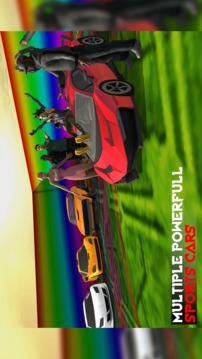Impossible Stunts Racing Car Tracks 3D游戏截图1