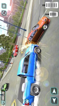 汽车碰撞城市破坏引擎驾驶模拟器游戏截图2