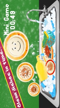 dish washing : girls cleaning kitchen game游戲截圖4