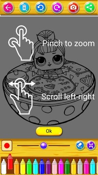 Coloring Book for Surprise Dolls LOL游戲截圖3