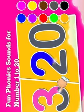 123 Counting & Tracing Numbers游戲截圖2