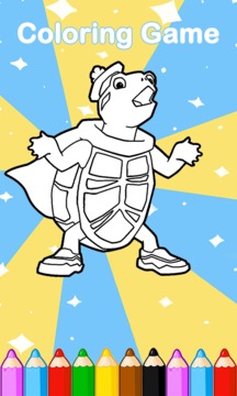Wonderful Pets Coloring Kids游戲截圖3