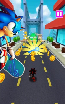 Sonic Hoverboard Dash游戲截圖2