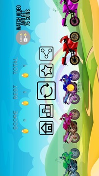 moto patlu motorbike racing 2游戏截图1