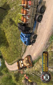 Off-Road Trucker Muddy Driving: Heavy Trucks Drive游戏截图1