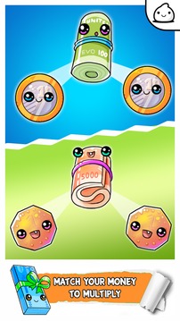 Money Evolution - Idle Cute Clicker Game Kawaii游戲截圖3