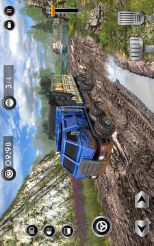 Off-Road Trucker Muddy Driving: Heavy Trucks Drive游戏截图4