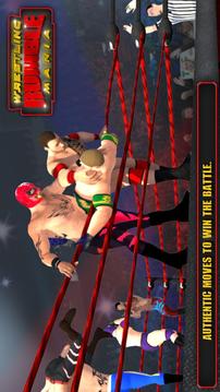 Wrestling Rumble Mania - Fighting Game游戲截圖1