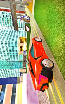 Flying Car Robot Futuristic Transform Car War游戲截圖2
