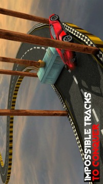 Impossible Stunts Racing Car Tracks 3D游戏截图2