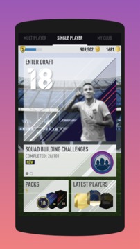 FUT Simulator Pack Opener 18 Draft By PIXELDEV游戲截圖4