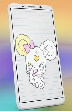 Glitterr Doki forces Drawing Book游戲截圖3