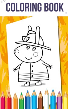 How To Color Peppa Pig - Peppa Pig games游戲截圖3