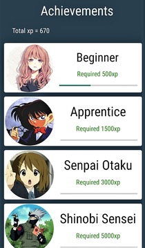Fun Anime Quiz: Anime and Manga Trivia for Otakus游戲截圖1
