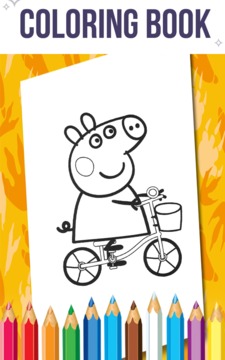How To Color Peppa Pig - Peppa Pig games游戲截圖4