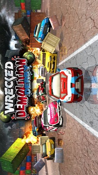 WRECKED DEMOLITION DERBY - FREE CAR GAMES游戲截圖1