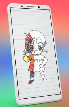 Glitterr Doki forces Drawing Book游戲截圖1