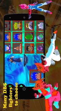 Super Saiyan Goku 3D Fighter游戲截圖3
