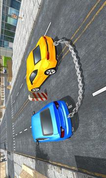 Impossible Chained Cars Match游戲截圖3