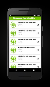PeoplesGamez - Slotomania Free Coins Gifts游戲截圖1
