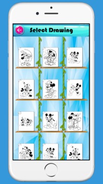 Mickey Coloring Books游戲截圖3