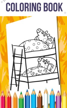 How To Color Peppa Pig - Peppa Pig games游戲截圖1