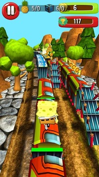 surfer spongebob game subway 2018游戲截圖2