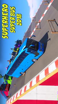 Superhero Super Bus Simulator 2018游戲截圖3