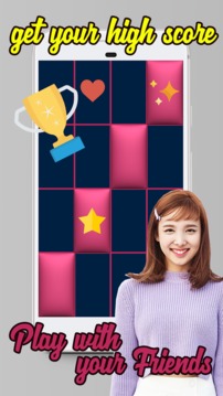 TWICE Piano Tiles LIKEY游戲截圖1