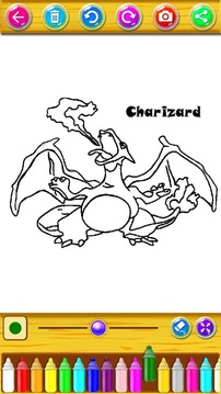Learn to color Pokemo for kids游戲截圖2