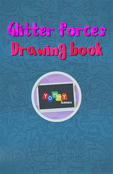 Glitterr Doki forces Drawing Book游戲截圖4