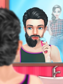 Indian Prince Beard Salon - Indian Games游戲截圖2