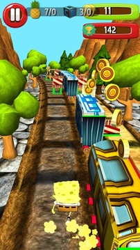 surfer spongebob game subway 2018游戲截圖1