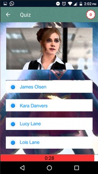 Guess Supergirl Trivia Quiz游戲截圖3
