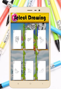 Coloring Unicorn Pony Page游戲截圖3