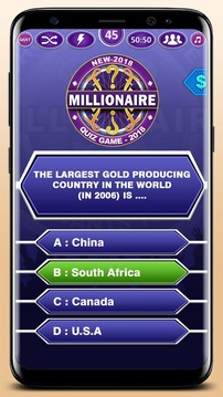 Millionaire 2018 Quiz - Who Wants to Be a Rich?游戲截圖5