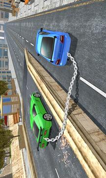 Impossible Chained Cars Match游戲截圖5