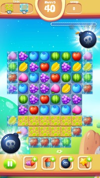 Fruits Block Juice Legend游戲截圖1