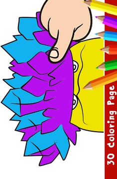 Painting Game Zombie Plant Cartoon Free游戲截圖1