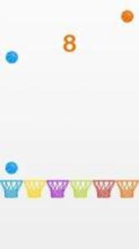 Droppy Ballz : Free Drop Catcher Color Game游戲截圖2