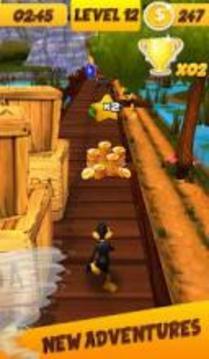 Looney Toons Jungle : Bunny Rush 3D游戲截圖1