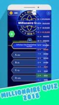 Millionaire Quiz 2018游戲截圖1