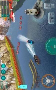Superhero Speed Boat Racing: 3D Mega Ramp Stunts游戲截圖5