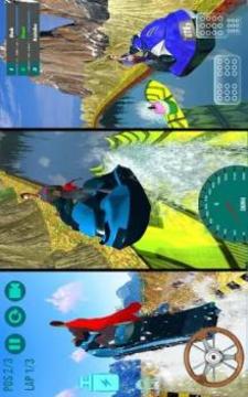 Superhero Speed Boat Racing: 3D Mega Ramp Stunts游戲截圖3