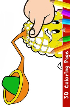 Painting Game Zombie Plant Cartoon Free游戲截圖2