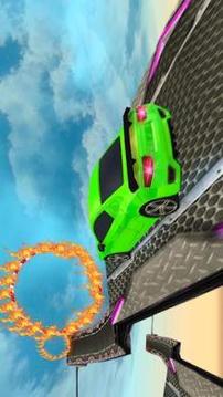 Impossible Car Stunt Master Drive游戲截圖3
