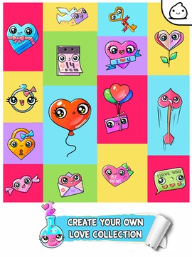 Valentines Day Evolution Idle Cute Kawaii Clicker游戏截图3