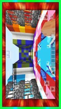 New Exciting Lava Run. Map for MCPE游戲截圖4