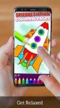 Super Robot Coloring Book - Sci Fi游戲截圖3
