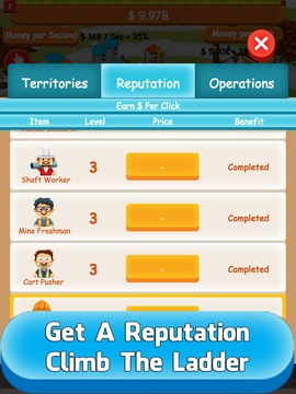Diamond Tycoon - Idle Clicker & Tap Inc Game Free游戲截圖2
